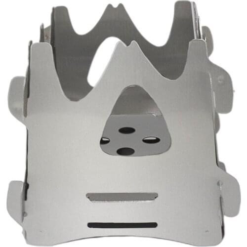 Outdoor Sports Travel Camping Adventure Tool Mini Detachable Stainless Steel Picnic Cookstove Convenient Picnic Quick Install