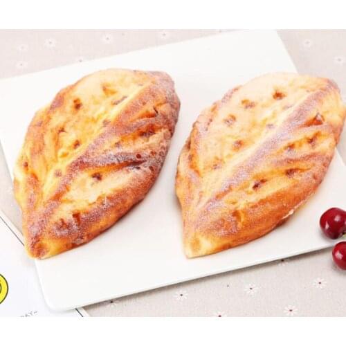 Artificial bread Fake food squishy cake Simulation Model Soft PU bread Fake Cakes Bakery Photography props Decor Soft Bread