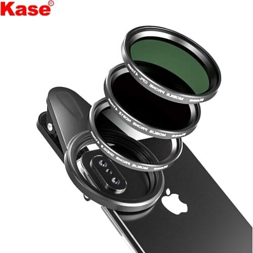 Kase Magnetic CPL / ND / GND / NLP Filter With Adapter For Smartphone