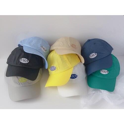 Newest Spring Children Baseball Cap Korean Version Breathable Adjustable Girl Visors Quick-Drying Kids Trend Snapback Hats