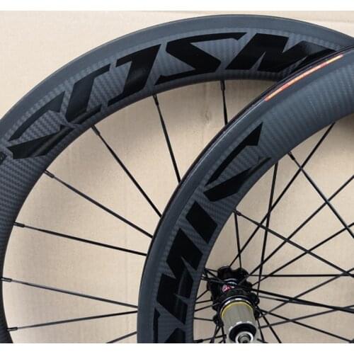 BOB Twill weave Mavic cosmic 700C 60mm depth road bike carbon wheels 25mm width clincher carbon wheelset with A271 hub free ship