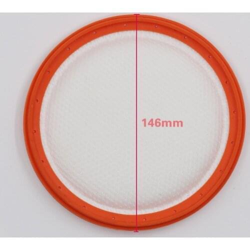 1 Hepa vacuum cleaner filter round high pressure filter for US C3-L148B C3-L143B VC14A1-VC washable high efficiency 130/146 mm
