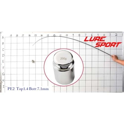 LureSport 2pcs slow Jigging 1.44m Solid carbon rod blank no paint Rod building components Fishing Pole Repair DIY Accessories