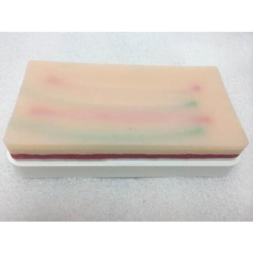 Medical skin model Intravenous puncture practice/Injection model of the skin/Unique health functions/silicone without impurities