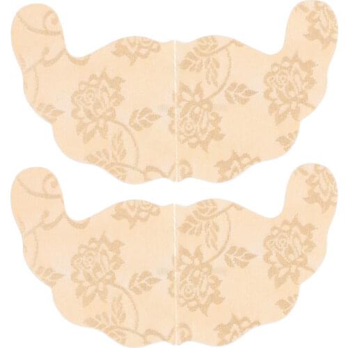 1Pair Disposable Paste Chest Sexy Women Adhesive Push Up Nipple Cover Pads Invisible Breast Lift Up Bra Top U Shape Tape Sticker