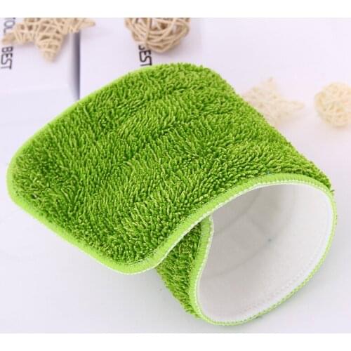 3pcs/lot 14*42cm Microfiber Spray Mop Head Household Cleaning Cloth Paste Replaceable Mop Head Floor for home Cleaning Tools