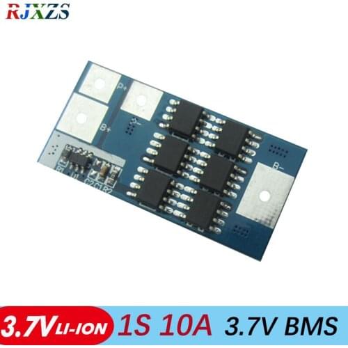 1S 10A 4.2V li-ion DIY BMS PCM battery protection board bms pcm for LicoO2 Limn2O4 li battery