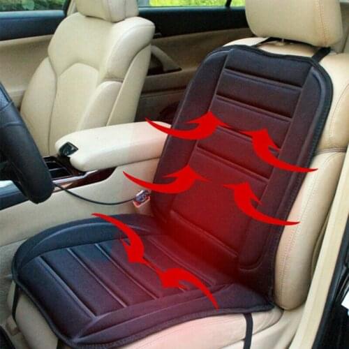 Car Van Front Seat Hot Heater Pad Temperature Control Heating Cushion Warmer Cover Winter 12V RV Camper Bus Heated Seat Cushion