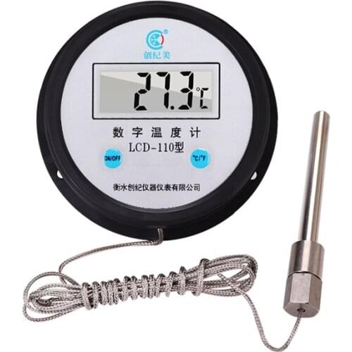 Industrial Digital Thermometer High Temperature 500 degree with Probe Oven Drying Room Roast Duck Oil Thermometer Temperature