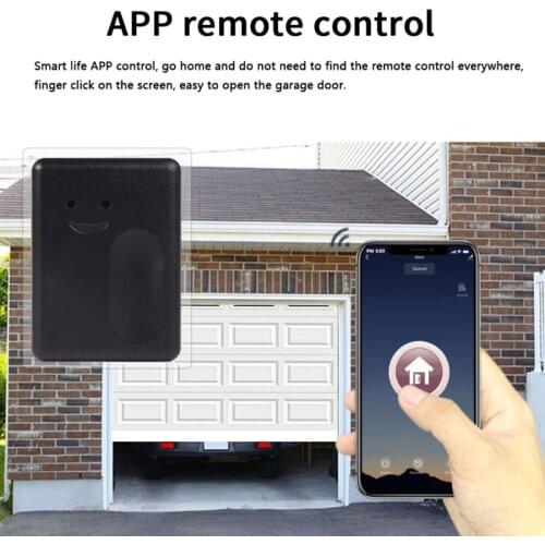 Garage Door Sensor Opener Controller Remote WiFi Switch Tuya Smart Life App Alert works with Google Home Alexa Home Automation