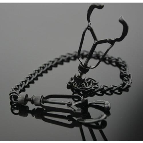 Spider Shape Black Nipple Clamps Metal Alloy Breast Clip Sex Toys For Woman Men Mimi Stimulators Adult Games Slave Fetish