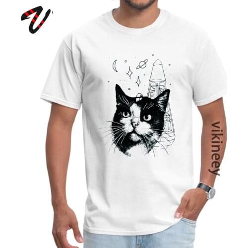 Funny Man white T-Shirt Felicette Cool Tops Tees Ramen Noodles Games Company Sleeve Simple Style Clothing Shirt Round Collar