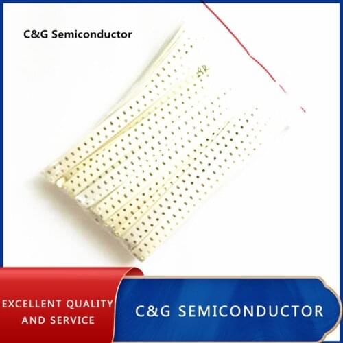 0603 SMD Resistors 10R-910 1%,80valuesX25pcs=2000pcs, Resistors Assorted Kit