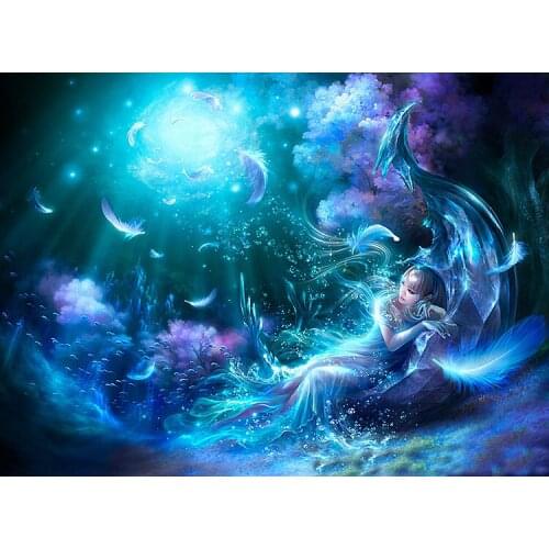 500 pieces The wooden puzzle Feather girl jigsaw puzzle white card adult childrens educational toys