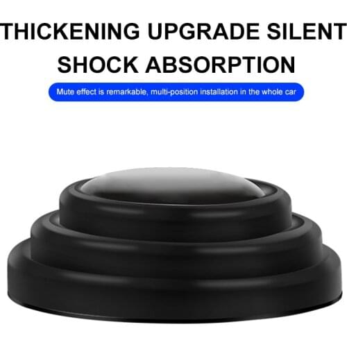 8pcs Car Door Shock-Absorbing Gasket Bumper Protector Edge Trim Guard Self Adhesive Protective Pad for Door Hood Trunk Accessory