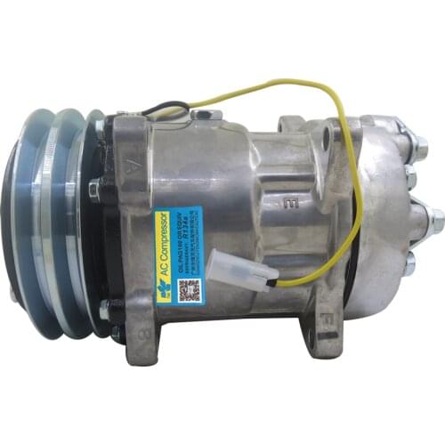 EC210 Car AC Compressor For VOLVO Excavator EC210B 14649606 15082742 11104419 11412632 14506862 14518640
