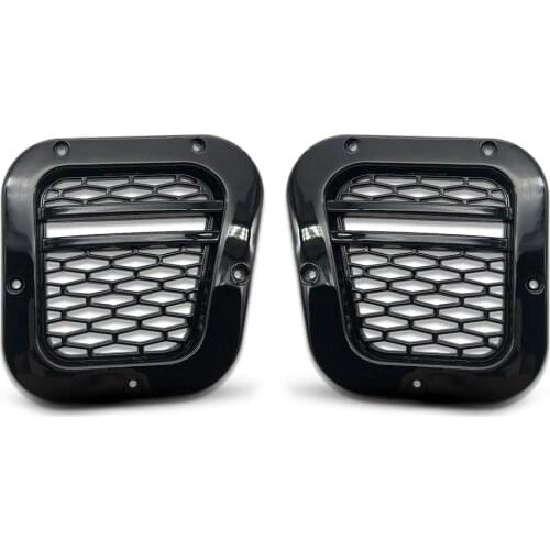 Car auto parts tuning air vent side vents grill 1pair left and right ABS for Land rover defend parts
