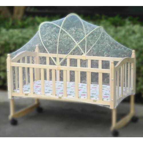 Baby Mosquito Net Cradle Bed Mesh For Kids Outdoor Mosquito Nets Insect Control Crib Folding Portable Baby Cradle Cover