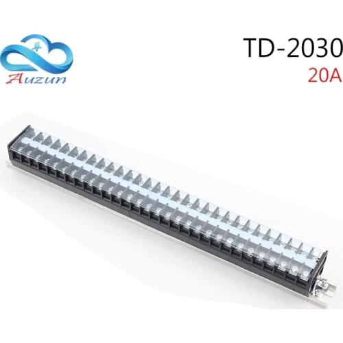 TD-2030 rail terminal block combination terminal block 30-position terminal block 20A660V