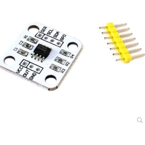 AS5600 magnetic encoder, magnetic induction angle measurement sensor module 12bit high accuracy