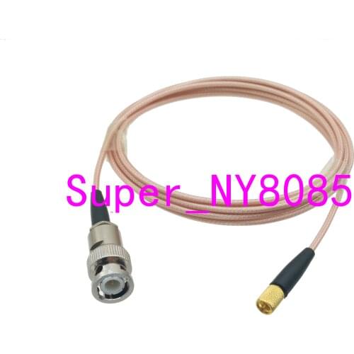 Microdot 10-32UNF L5 Male to BNC Male clamp Coax Cable For Bruel Kjaer Accelerometer Transducer RG316 3FT~10M