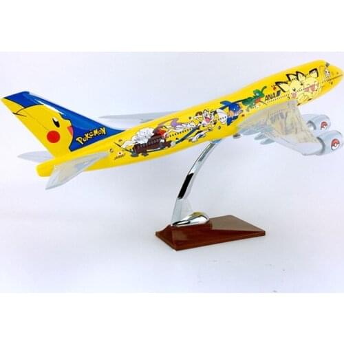 47CM Japan All Nippon Air ANA Resin plane Airline Airway Aviation Model Toy 747 Aircraft B747 Plane Fans Collection shows