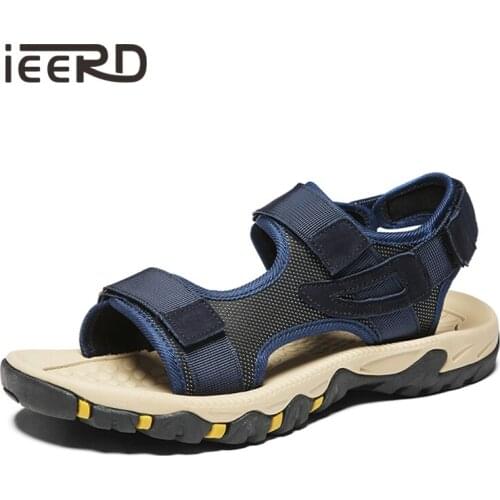 Plus Size Weave Men Sandals Cabvas Fashion Summer Shoes Sandalias Classics Comfort Beach Sandals Hollow Men Slippers
