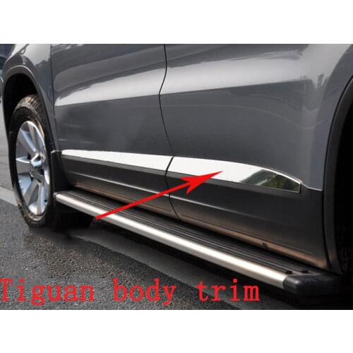 Suitable for Volkswagen Tiguan body decoration parts, used for car anti-scratch modification