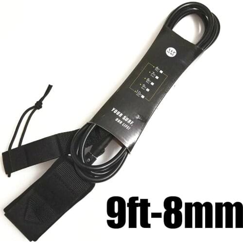 Surfboards Leash 9ft 8mm Length Sports Surfboard Leash Surf Leash Laisse Surf water sport