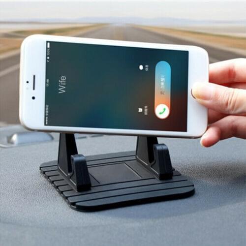 Car Dashboard Non-slip Mobile Phone Mount Holder Stand Car Phone Holder Mat Rubber Bracket