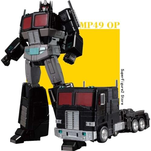 Transformation 23CM TKR MP49 MP-49 Genuine Black OP Autobots CAR Metal Part Action Figure Deformation Robot Gift Toys