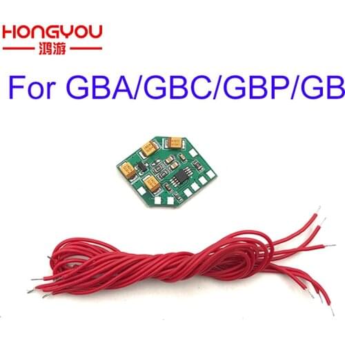 Sound Audio Amplifier Enhancement Module EMI Elimination Compatible for Nintendo DMG GB GBA GBC GBP