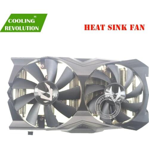 87MM GA92S2H DC12V 100MM GAA8S2U DC12V 4Pin graphics fan for ZOTAC GAMING GeForce RTX 2070 RTX 2070 OC MINI