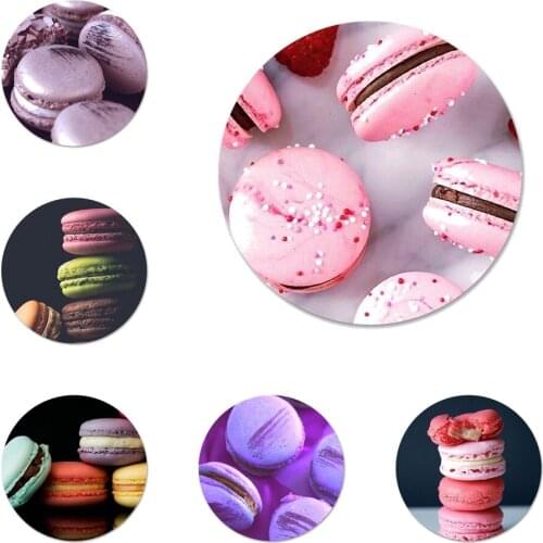 58mm Paris Laduree Macaron Badge Brooch Pin Accessories For Clothes Backpack Decoration gift