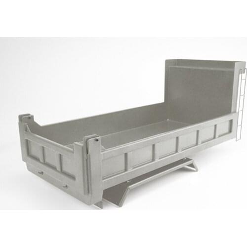 1/14 Rc Truck 6x6 Tamiya Dump Truck Bucket Aircraft Top F Cylinder 405mm Cargo Bucket Model LESU