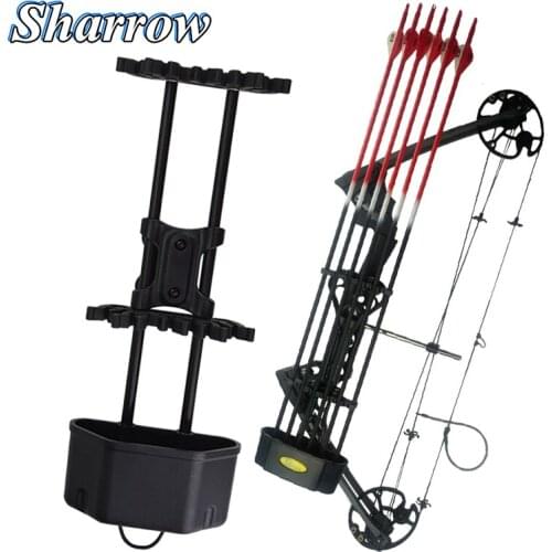 3types Archery Quiver Deadlock Lite Arrow Tube Rest No Arrows For Compound Bow Hunting Shooting Slingshot Convenient Accessories