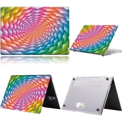3D Art Rainbow PVC Hard Laptop Case For Huawei MateBook 13/13 AMD Ryzen/14/D14/D15/X 2020/X Pro/Pro 16.1/Honor MagicBook 14/15