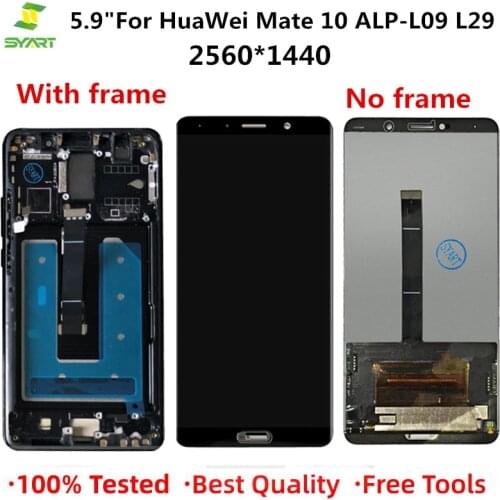 5.9" Mate10 For Huawei Mate 10 LCD Display + Touch Screen Digitizer Assembly Replacement For Huawei Mate 10 LCD Screen + Tools