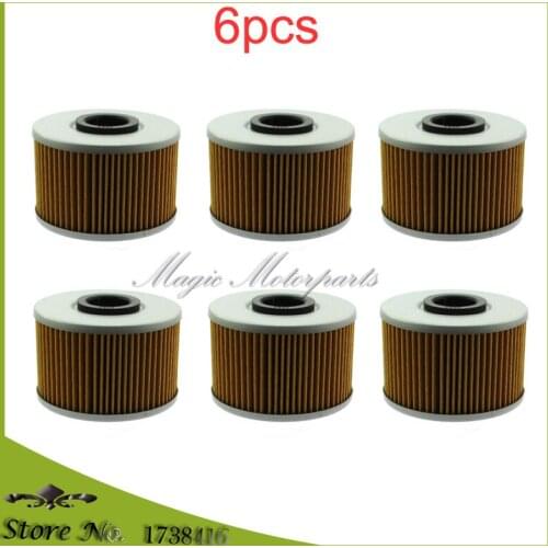 6x Engine Oil Filter For 15412-HP7-A01 Honda TRX420 FA-9 FPA-9 TRX500 FA SXS1000 M3 3 Seat M5 5 Seat Pioneer 1st Filter