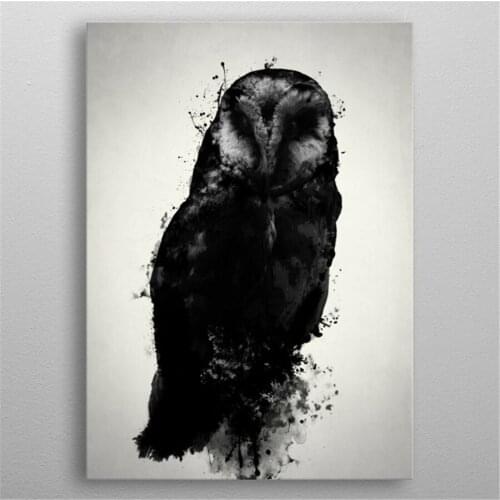 Animals 5d Diy Diamond Painting Cross Stitch Black Owl Diamond Embroidery Full Square Rhinestone Mosaic canvas Art Home Decor