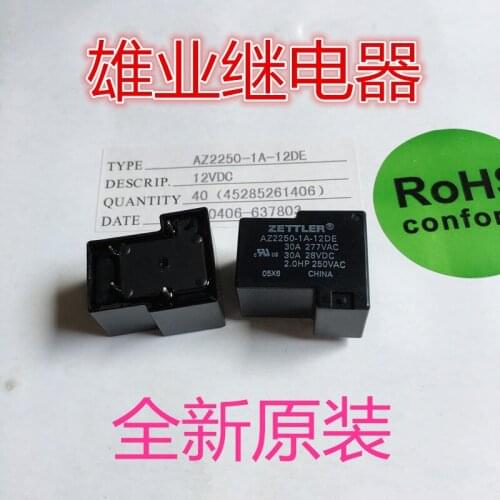 AZ2250-1A-12DE|Use the sameHF2150-1A-12DE 4PIN a group of normally open30A240VAC T90