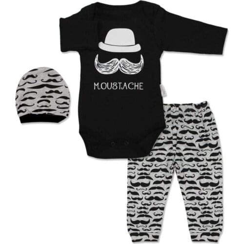 Newborn Essentials Embroidery 3-Piece Set Soft 100% Cotton Baby 3-6 Months Baby Set Free Shipping Turkey Luxury Quality