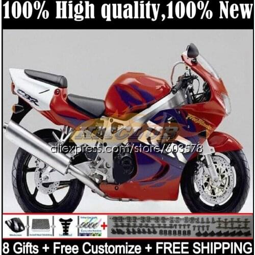 Body For HONDA CBR900RR CBR 893RR 1989 1990 1991 1992 1993 30CL.25 CBR900 CBR893 RR CBR893RR 89 90 91 92 93 Fairing Glossy red