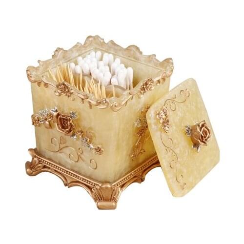 Table Toothpick Dispenser New Cotton Bud Holder Home Toothpick Storage Box Nordic Automatic Household Toothpick Holder LY105