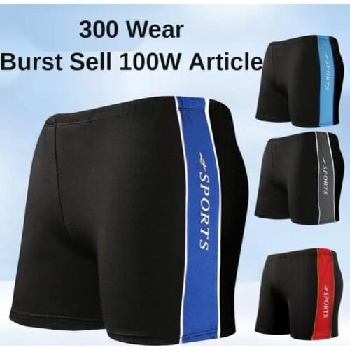 2021 New Swimwear Men Swimsuit Sexy Swimming Trunks Sunga Hot Mens Swim Briefs Beach Shorts Plus Size Sungas De Praia Homens 3XL