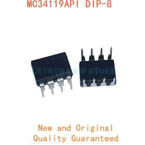 10PCS MC34119API DIP8 34119API DIP-8 MC34119 DIP MC34119P new and original IC Chipset