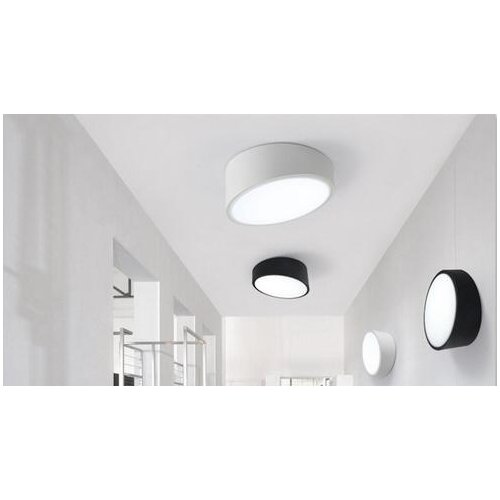 Modern Geometric Led Ceiling Lamp Circle Home Decoration Bedroom Light Corridor Ceiling Light D250MM