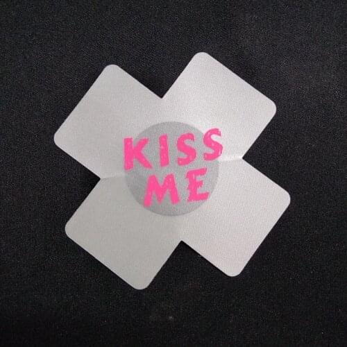 Women Disposable Pasties Sexy Nipple Cover Temptation Breast Petals Cross Nipples Stickers Fetish Boob Tape Bra Accessories