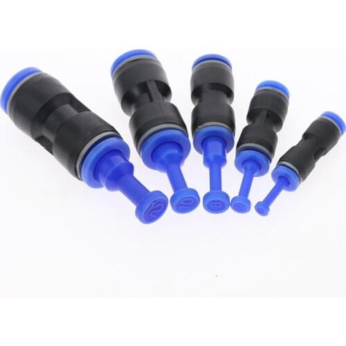 10X Blue Nylon Pneumatic Blanking Plug Hose Tube Push Fit Connector Air Line 4/6/8/10/12MM