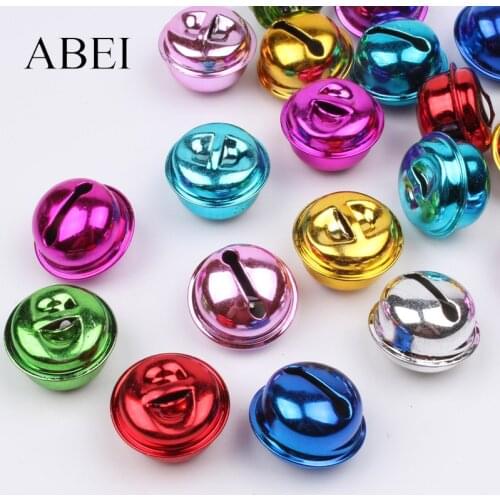 20mm 25pcs mix colors bells christmas gingle bell DIY Crafts Bells
